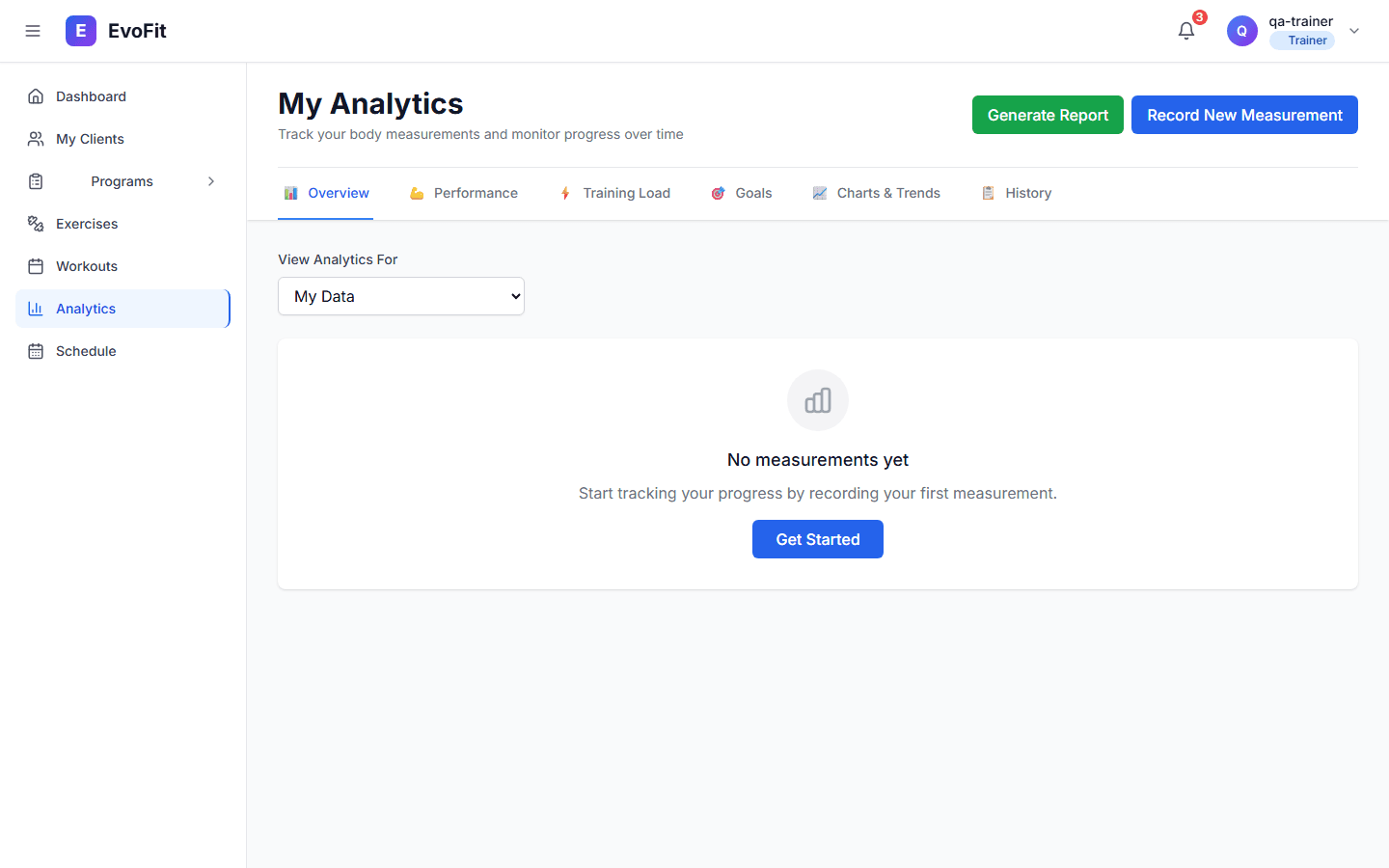 Progress Analytics